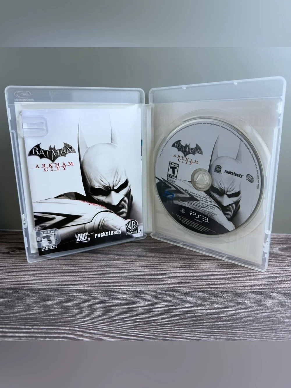Batman Arkham City PS3 PlayStation 3 Complete CIB w/ Manual Tested